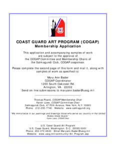 Email / Salmagundi Club / United States Coast Guard / Salmagundi