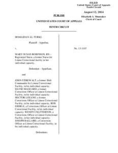 FILED United States Court of Appeals Tenth Circuit August 12, 2014 PUBLISH