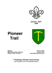 Pioneer Trail ~ Janapril2009