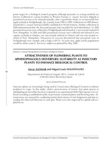 Alomar and Maldonado _______________________________________________________________  prime target for a biological control program, although presently no rearing methods are known. Collected in various localities in Wes