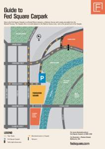 Guide to Fed Square Carpark PAR A  DE