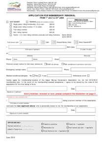 Microsoft Word - Membership form