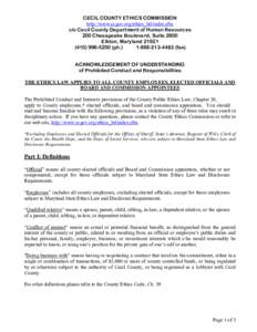 Employment compensation / Labour law / Law / Human resource management / Politics / Whistleblower protection in United States / Ethics in Government Act / Conflict of interest / Political corruption / Employment