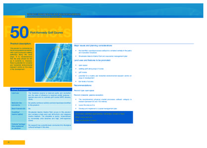 Precinct descriptions and recommendations Draft Perth Coastal Planning Strategy / December 2008 Precincts 50