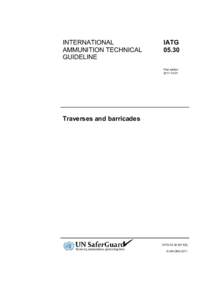 INTERNATIONAL AMMUNITION TECHNICAL GUIDELINE IATG 05.30