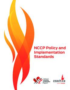 Coach Workbook  NCCP Policy and Implementation Standards