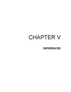 CHAPTER V REFERENCES References  84