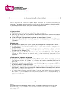 QUESTIONNAIRE D’EXPLORATION