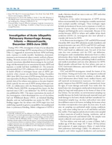 Von Willebrand disease / Building biology / Capnodiales / Intensive care medicine / Respiratory diseases / Pulmonary hemorrhage / Breastfeeding / Sudden infant death syndrome / Von Willebrand factor / Medicine / Health / Pediatrics