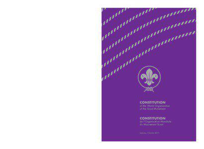 Constitution of the World Organizaton of the Scout Movement