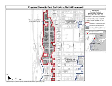 Proposed Riverside-West End Historic District Extension II W 109 St[removed]