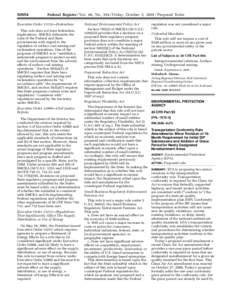 [removed]Federal Register / Vol. 66, No[removed]Friday, October 5, [removed]Proposed Rules Executive Order 13132—Federalism This rule does not have federalism