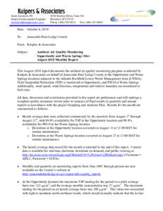 Microsoft Word - Opp  WS AQ Monthly Report _08-2010_-Draft.doc