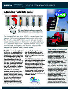 VEHICLE TECHNOLOGIES OFFICE  Alternative Fuels Data Center Biodiesel  Electricity