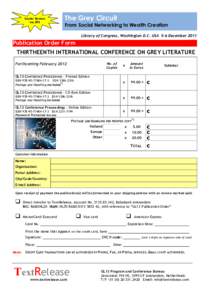 Microsoft Word - GL13 Publication Order Form