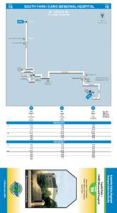 ROUTE  ROUTE SOUTH PARK / CAMC MEMORIAL HOSPITAL