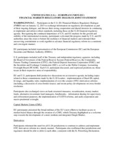 Financial economics / Basel II / Commodity Futures Trading Commission / Securities Commission / European Union / International Financial Reporting Standards / Derivative / Commodity Futures Modernization Act / Systemic risk / Financial regulation / Finance