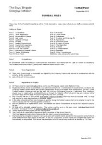 Laws of the Game / Penalty kick / Penalty / Rugby union match officials / Goalkeeper / Football / Team handball / Association football / Misconduct / Sports / Laws of association football / Ball games