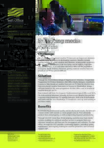 Case study: Guyana Hydrometeorological Office  Enhancing media