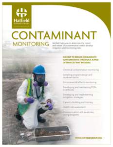 Hatfield Contaminant Monitoring Flyer 2011_20110120.indd