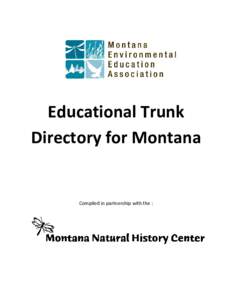 Microsoft Word - Educational Trunk Directory for Montana
