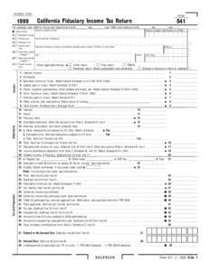 Form[removed]California Fiduciary Income Tax Return