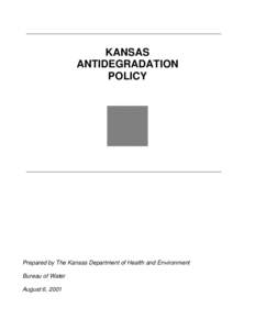 Kansas Antidegradation Policy