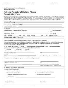 Henry Ford Hospital National Register of Historic Places Registration Form