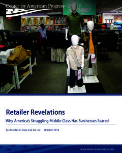 AP PHOTO/MARK LENNIHAN  Retailer Revelations Why America’s Struggling Middle Class Has Businesses Scared By Brendan V. Duke and Ike Lee