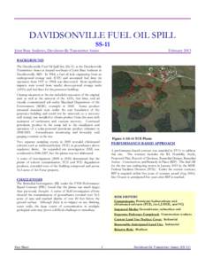 DAVIDSONVILLE FUEL OIL SPILL SS-11 Joint Base Andrews, Davidsonville Transmitter Annex  February 2013