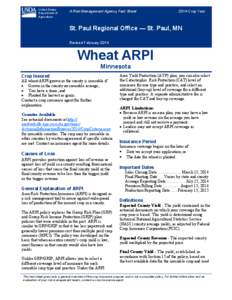 ia mn wheat arpi fact sheet