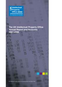 UK Intellectual Property Office Annual Report & Accounts[removed]