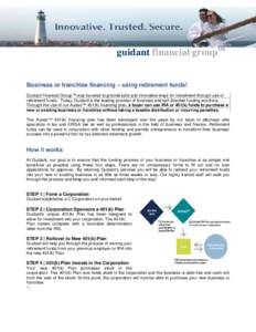 guidant financial grouptm