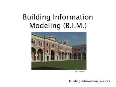 Real estate / V-12 Navy College Training Program / Construction / Architecture / Building information modeling / Computer-aided design / Data modeling / Natural science / Massachusetts Institute of Technology