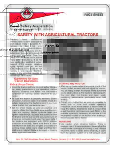 NASD : Safety With Agricultural Tractors