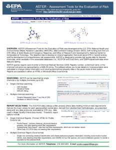 American Chemical Society / Computational chemistry / Chemical databases / CAS registry number / Quantitative structure–activity relationship / Simplified molecular-input line-entry specification / Chemical substance / Toxicity / United States Environmental Protection Agency / Chemistry / Science / Cheminformatics