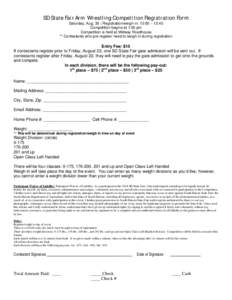 Microsoft Word[removed]Arm Wrestling Competition Rules and Entry Form.doc