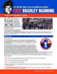 WikiLeaks / Chelsea Manning / News leaks / Manning / July 12 /  2007 Baghdad airstrike / Afghan War documents leak / Community organizing / Bradley / United States v. Manning