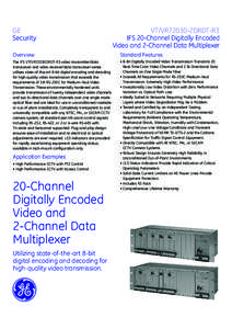 Multiplexing / RS-232 / Optical fiber / Multiplexer / Video / Coaxial cable / RS-485 / Technology / Electronic engineering / Electronics