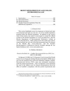 Case law / Mootness / Supreme Court of the United States / Standing / Federal Energy Regulatory Commission / Law / Friends of the Earth /  Inc. v. Laidlaw Environmental Services /  Inc. / Civil procedure