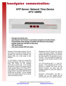 Microsoft Word - NTV-100RG NTP Server.doc