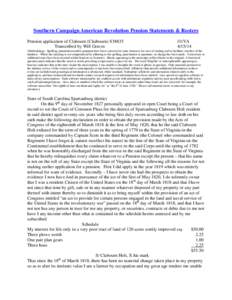 Claiborne /  Maryland / Holt / South Carolina / Caterpillar Inc. / Geography of the United States / Manufacturing / Spartanburg /  South Carolina / Southern United States / Spartanburg