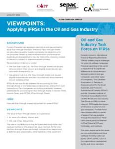 JANUARY[removed]Viewpoints: FLOW-THROUGH SHARES