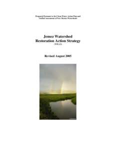 Hydrology / Jemez Mountains / Water pollution / Jemez River / Total maximum daily load / Jemez Pueblo /  New Mexico / Santa Fe National Forest / Valles Caldera / Nonpoint source pollution / New Mexico / Geography of the United States / Water