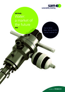 SAM Study  Water: a market of the future 2010