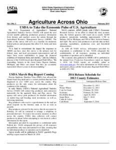 United States Department of Agriculture National Agricultural Statistics Service Great Lakes Region Vol. 2 No. 2