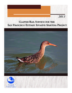 California Coastal Conservancy / California Clapper Rail / Damon Marsh / Meeker Slough / Hoffman Marsh / San Pablo Bay National Wildlife Refuge / Emeryville Crescent State Marine Reserve / The Clapper / San Pablo Bay / Geography of California / San Francisco Bay / Spartina