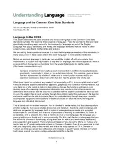 English-language education / Multilingualism / Language education / Second-language acquisition / Applied linguistics / English-language learner / Bilingual education / Foreign language / English as a foreign or second language / Education / Linguistics / Knowledge