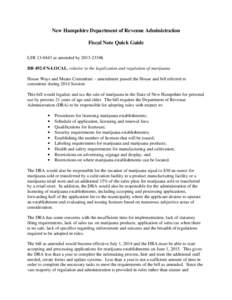 Microsoft Word - FN Quick Guide HB 492 _LSR[removed]amendment 2013-2334h_ Marijuana.docx