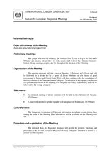 Microsoft Word - Regional Meetings-Seventh European[removed]doc